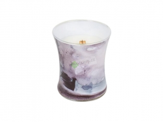 WoodWick svíčka Artisan oválná váza 275 g Sea Salt Magnolia