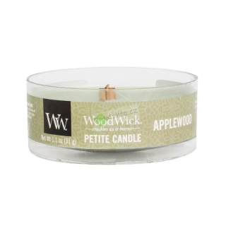 Woodwick Petite drobná svíčka 31 g Applewood