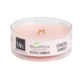Woodwick Petite drobná svíčka 31 g Coastal sunset