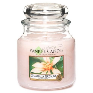 Yankee Candle svíčka ve skleněné dóze 410 g Květ magnólie champaca