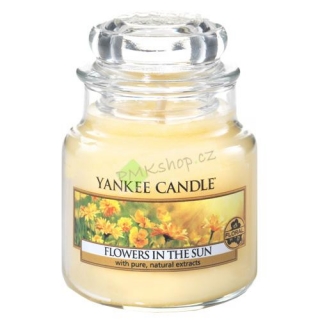 Yankee Candle svíčka ve skleněné dóze 104 g Květiny na slunci