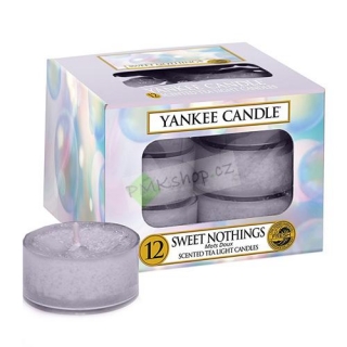 Yankee Candle čajové svíčky 12 ks Sladká nic