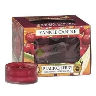 Yankee Candle čajové svíčky 12 ks Zralé třešně