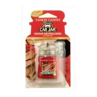 Yankee Candle vůně do auta gelová visačka Třpytivá skořice