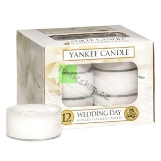 Yankee Candle čajové svíčky 12 ks Svatební den