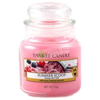 Yankee Candle svíčka ve skleněné dóze 104 g Kopeček letní zmrzliny