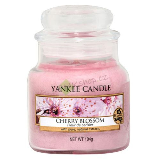 Yankee Candle svíčka ve skleněné dóze 104 g Třešňový květ