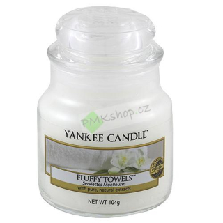 Yankee Candle svíčka ve skleněné dóze 104 g Načechrané ručníky