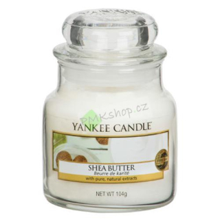 Yankee Candle svíčka ve skleněné dóze 104 g Bambucké máslo