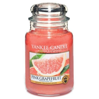 Yankee Candle svíčka ve skleněné dóze 623 g Růžový grep