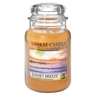 Yankee Candle svíčka ve skleněné dóze 623 g Vánek při západu slunce