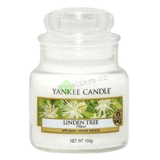 Yankee Candle svíčka ve skleněné dóze 104 g Lipový strom