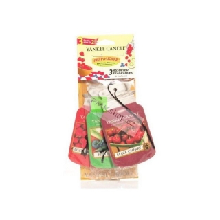 Yankee Candle vůně do auta papírová visačka 3 kusy Fruitalicous
