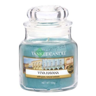 Yankee Candle svíčka ve skleněné dóze 104 g Ať žije Havana