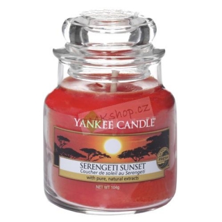 Yankee Candle svíčka ve skleněné dóze 104 g Západ slunce v Serengeti