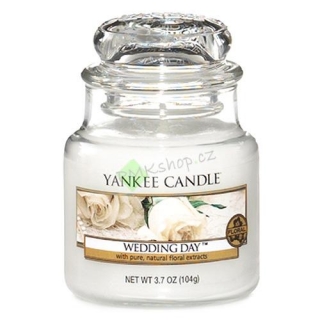 Yankee Candle svíčka ve skleněné dóze 104 g Svatební den
