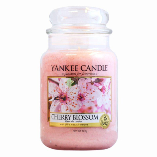 Yankee Candle svíčka ve skleněné dóze 623 g Třešňový květ