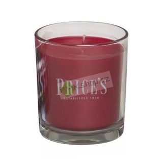 Price´s Candles vonná svíčka ve skle malá 170 g Černá třešeň