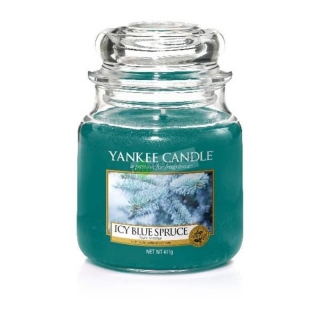 Yankee Candle svíčka Classic střední Zledovatělý modrý smrk