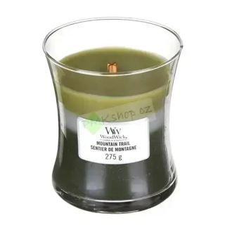 WoodWick svíčka oválná váza Trilogy 275 g Horská stezka