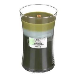 WoodWick svíčka Trilogy oválná váza 609 g Horská stezka