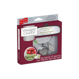 Yankee Candle vůně do auta Charming Scents základní set Geometric Black Cherry