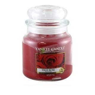 Yankee Candle svíčka Classic střední Opravdová růže