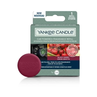 Yankee Candle Black Cherry náhradní náplň pro vonný difuzér do autozásuvky