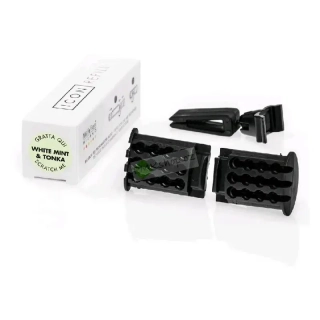 Millefiori Icon vůně do auta náhradní náplň White Mint & Tonka