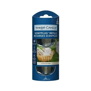 Yankee Candle náhradní náplň bytové vůně do elektrické zásuvky Clean Cotton