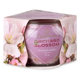 Emocio vonná svíčka ve skle s dekorem Orchard Blossom