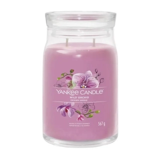 Yankee Candle Signature velká vonná svíčka Wild Orchid