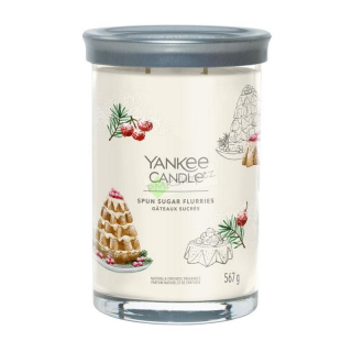 Yankee Candle Signature Tumbler velká vonná svíčka Spun Sugar Flurries