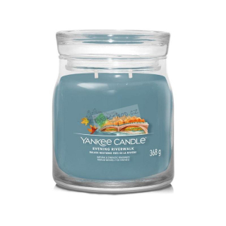 Yankee Candle Signature střední vonná svíčka Evening Riverwalk