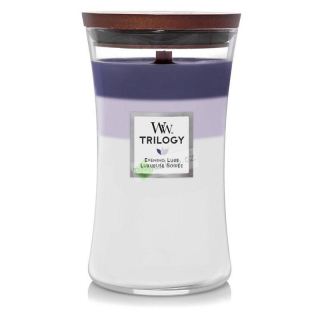 WoodWick velká vonná svíčka Trilogy Evening Luxe