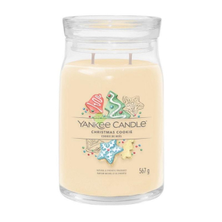Yankee Candle Signature velká vonná svíčka Christmas Cookie