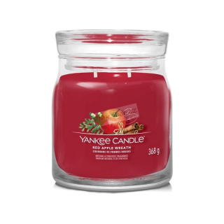 Yankee Candle Signature střední vonná svíčka Red Apple Wreath