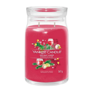 Yankee Candle Signature velká vonná svíčka Holiday Cheer