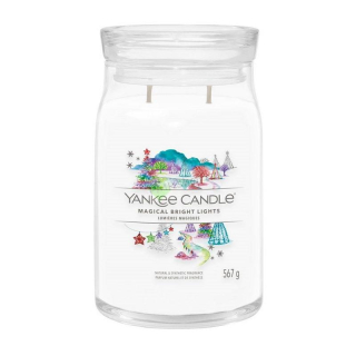 Yankee Candle Signature velká vonná svíčka Magical Bright Lights