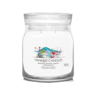 Yankee Candle Signature střední vonná svíčka Magical Bright Lights