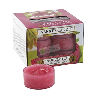 Yankee Candle čajové svíčky 12 ks Pink Dragon Fruit