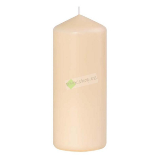 Emocio válcová svíčka slonová kost 80x200 mm