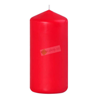 Emocio válcová svíčka červená 70x150 mm