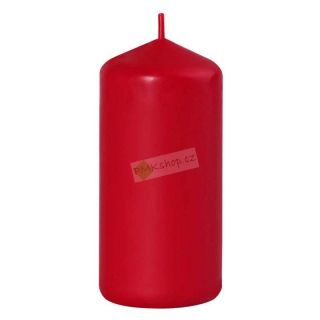 Emocio válcová svíčka bordó 70x150 mm