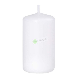 Emocio válcová svíčka bílá 60x110 mm