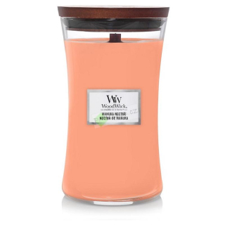 WoodWick velká vonná svíčka Manuka Nectar