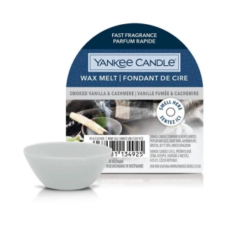 Yankee Candle vonný vosk Smoked Vanilla & Cashmere