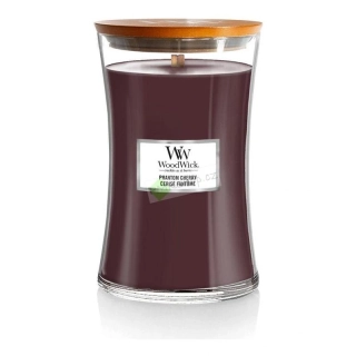 WoodWick velká vonná svíčka Phantom Cherry 610 g