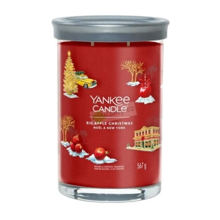 Yankee Candle Signature Tumbler velká vonná svíčka Big Apple Christmas