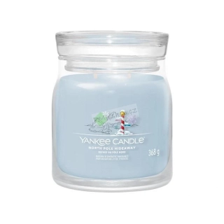 Yankee Candle Signature střední vonná svíčka North Pole Hideaway